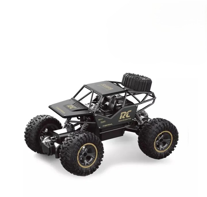 Rock Crawler Electric RC Vehicles Alloyed Remote Control Booster Spray Toy Car for Kids & Boys