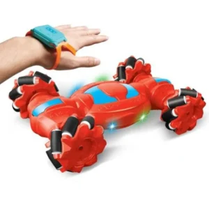 Sensor watch car Remote Control Car, Dual function, stunt racing car with light and music