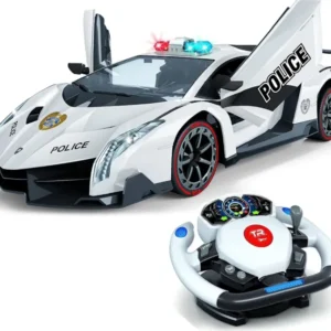 Remote Control Police Car 4D Motion Gravity