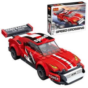 Lego Building Blocks Speed Racing Car Shaped Lego Sets For Kids Learning Educational DIY Toys